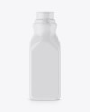 Plastic Matte Bottle Mockup