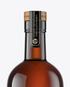 Amber Glass Bottle Mockup Amber Glass Bottle Mockup
