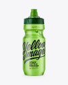 610ml Transparent Sport Bottle with Plastic Cap Mockup