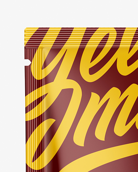 Matte Sachet Mockup