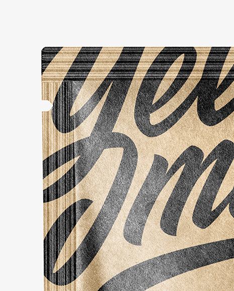 Kraft Paper Sachet Mockup