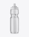 710ml Transparent Sport Bottle with Plastic Cap Mockup