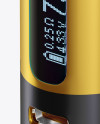 Vape Kit Mockup - Half Side View (High-Angle Shot)