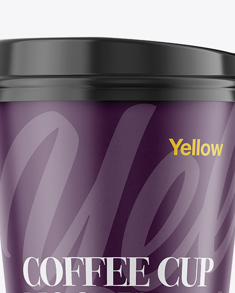 Coffee Cup Mockup - Front View