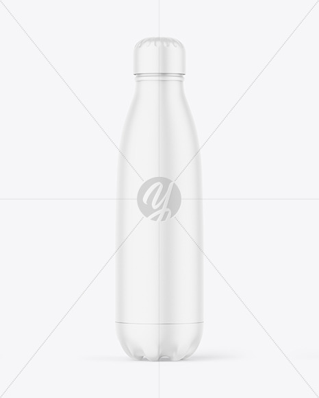 Matte Water Bottle Mockup