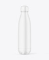 Matte Water Bottle Mockup