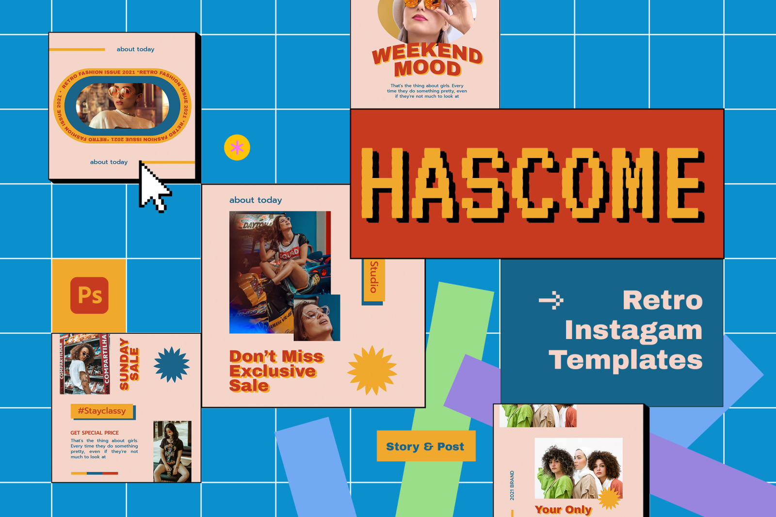 Hascome Instagram Template