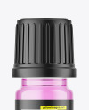 Clear Glass Cosmetic Bottle Mockup