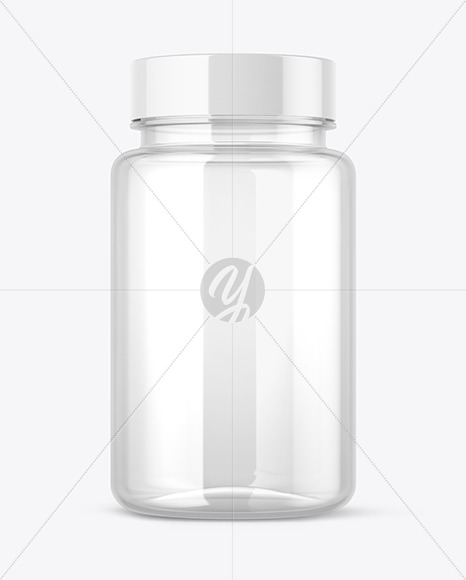 Empty Pills Bottle Mockup