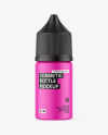 Matte Dropper Bottle Mockup