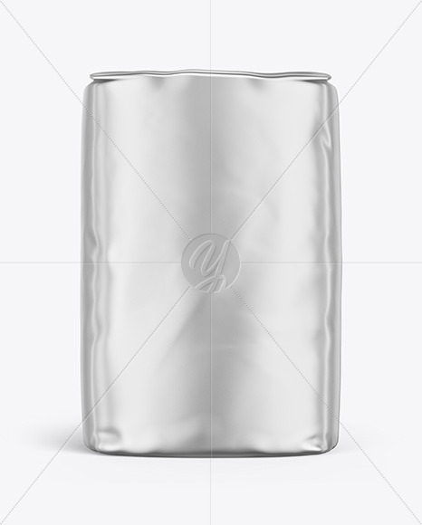 Metallic Stand-up Bag Mockup