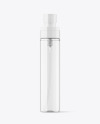Clear Cosmetic Spray Bottle Mockup Clear Cosmetic Spray Bottle Mockup