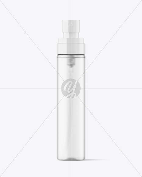 Frosted Cosmetic Spray Bottle Mockup