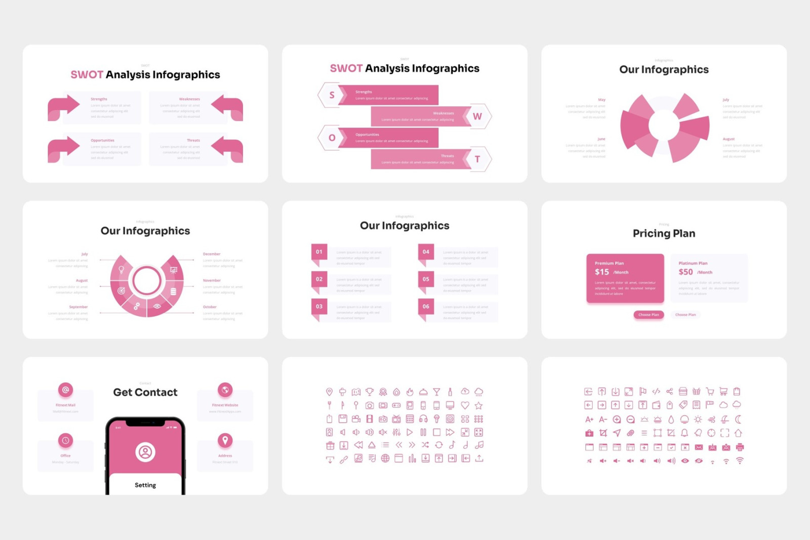 Fitnext - Fitness App & SAAS Google Slides Template Fitnext - Fitness App & SAAS Google Slides Template