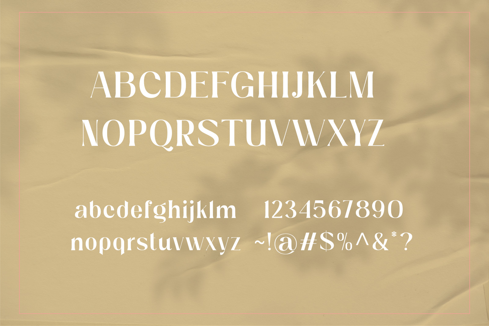 Elderflower - Elegant Typeface