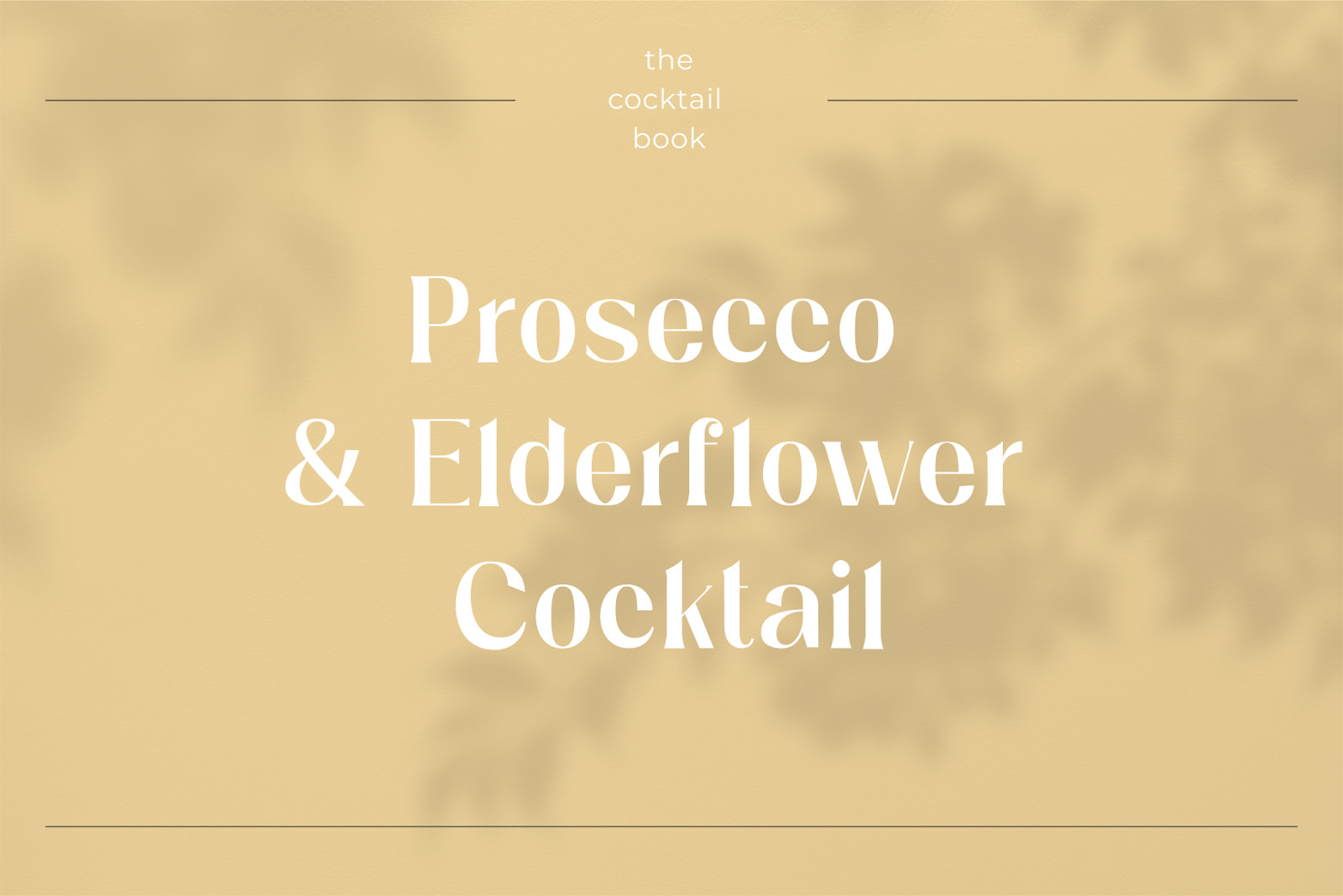 Elderflower - Elegant Typeface Elderflower - Elegant Typeface