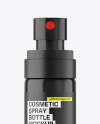 Glossy Cosmetic Spray Bottle Mockup