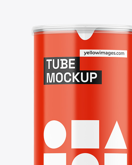 Glossy Tube Mockup