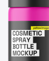 Matte Cosmetic Spray Bottle Mockup