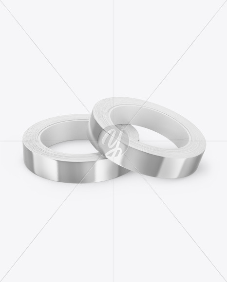 Metallic Duct Tapes Mockup