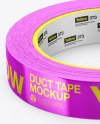 Metallic Duct Tapes Mockup