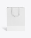 Textured Paper Shopping Bag Mockup