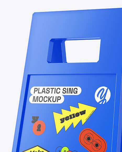 Plastic Sing Mockup