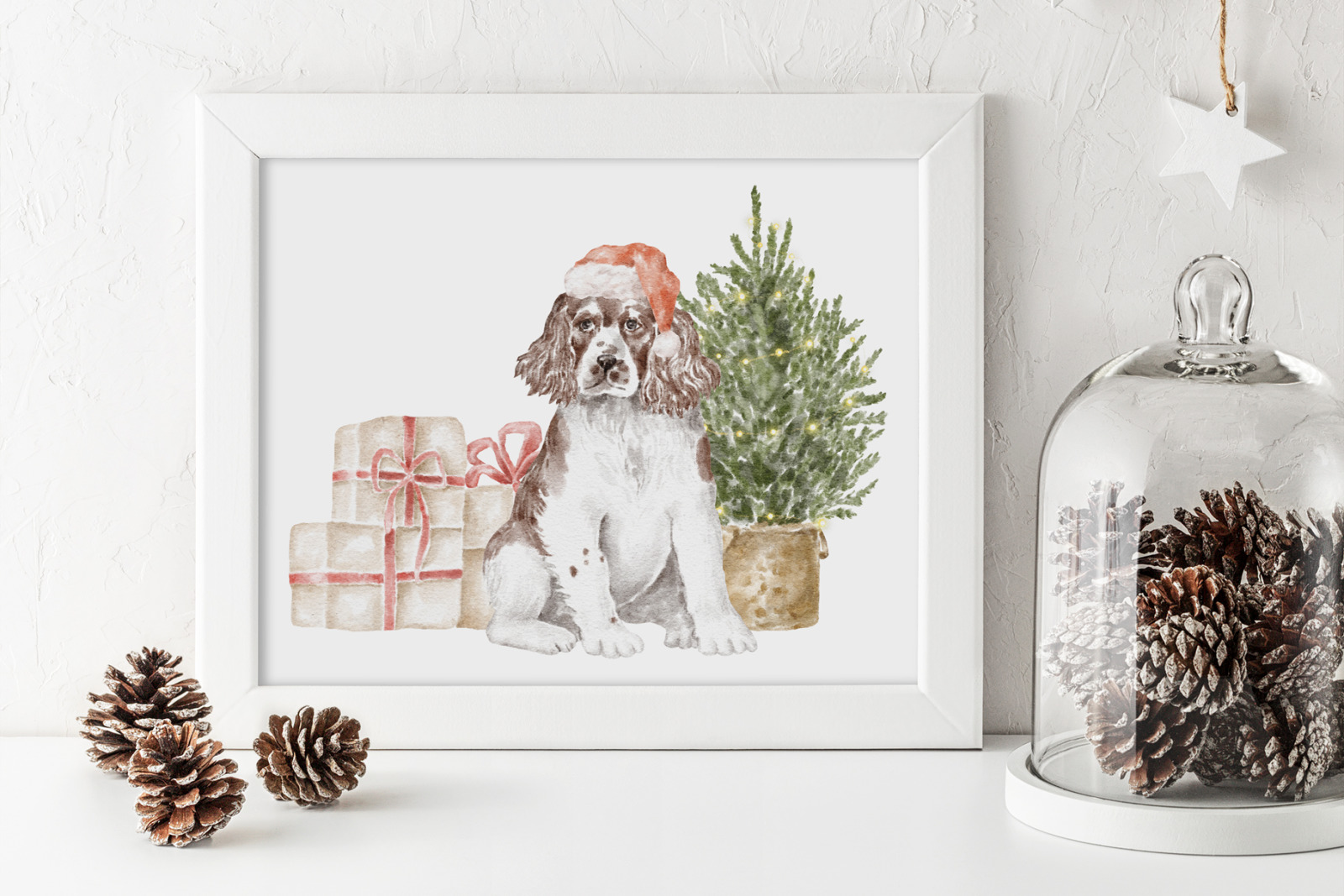 Springer Spaniel dogs and puppies clipart Springer Spaniel dogs and puppies clipart