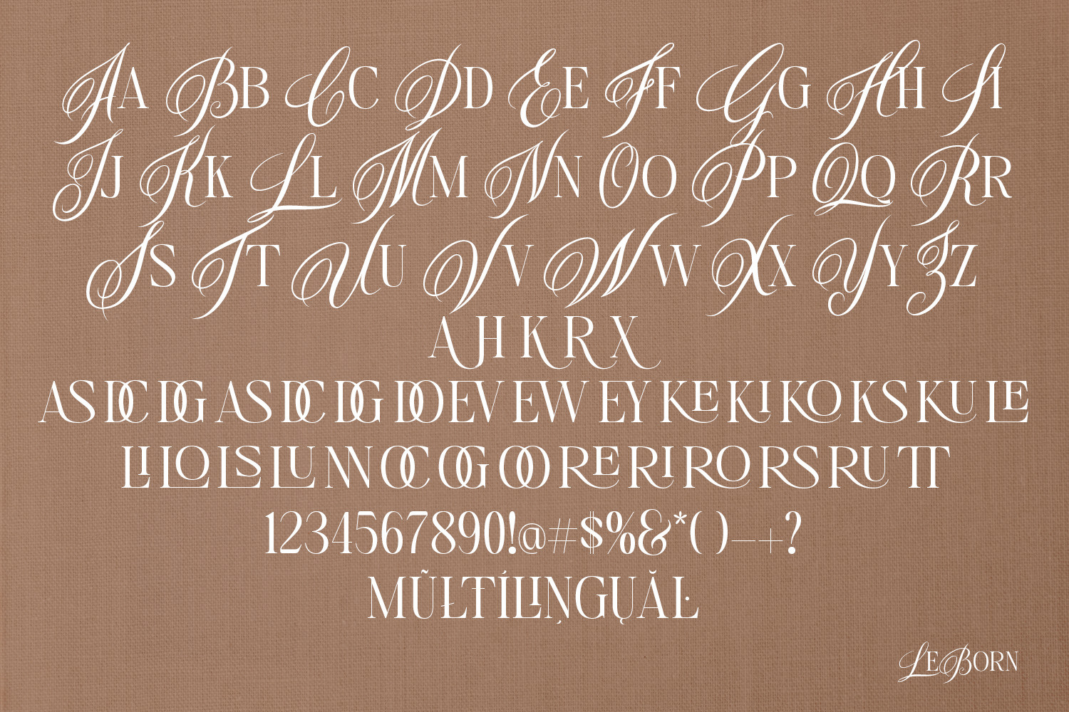 LeBorn Font LeBorn Font