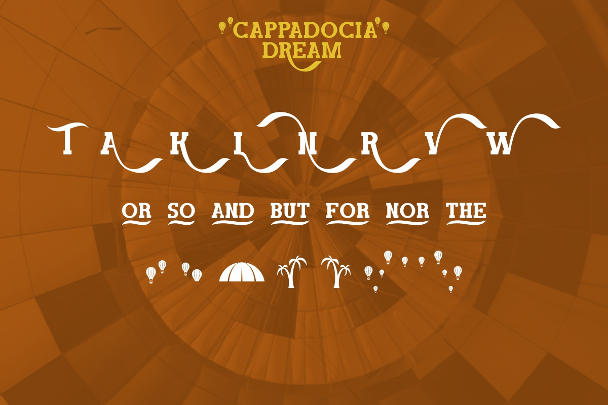 Cappadocia Dream Font