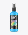 Glossy Cosmetic Spray Bottle Mockup