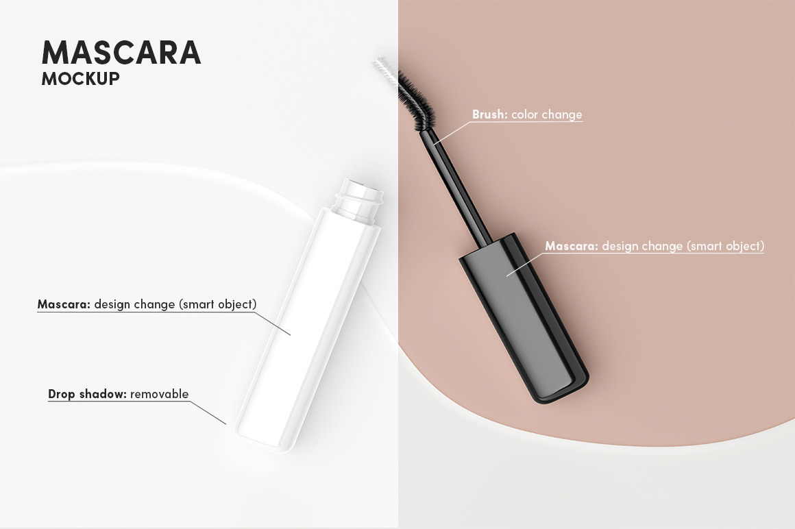 Mascara Mockup Set