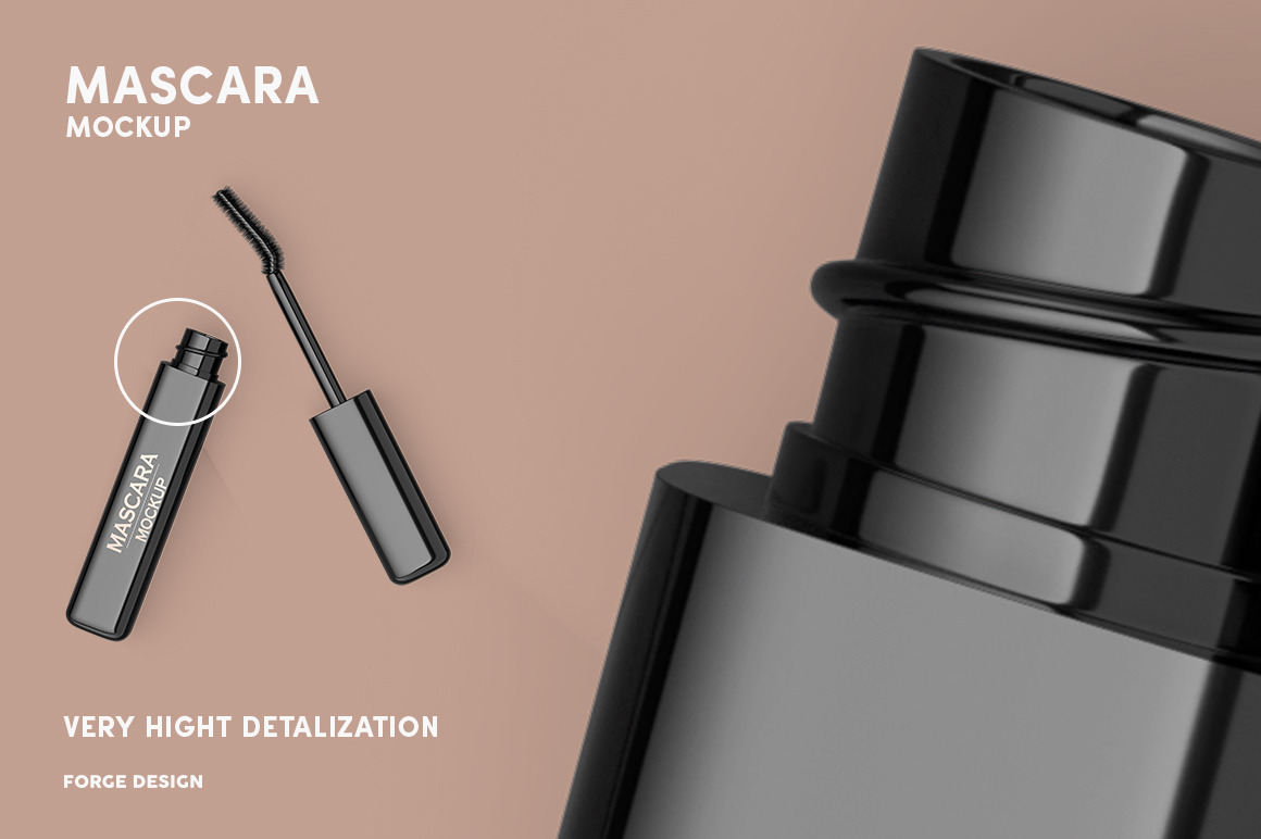 Mascara Mockup Set Mascara Mockup Set