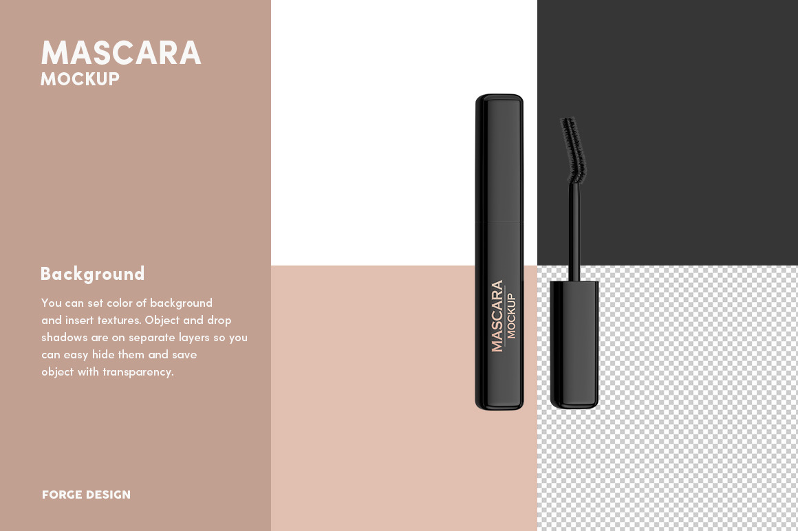 Mascara Mockup Set Mascara Mockup Set