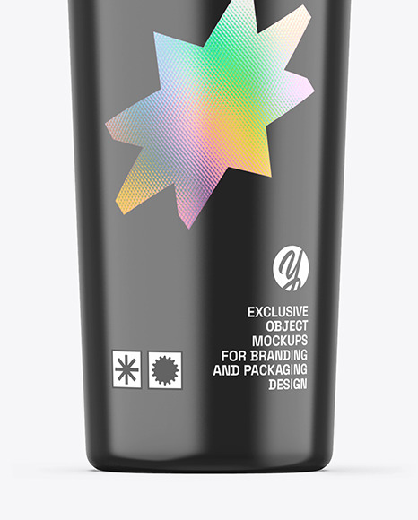 Glossy Skinny Tumbler Mockup