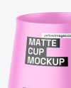 Matte Cup Mockup