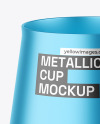 Metallized Cup Mockup