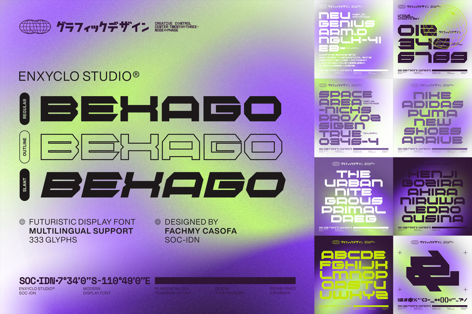 Cyberpunk Futuristic Font Bundle [54 Fonts] + Mega Bonus