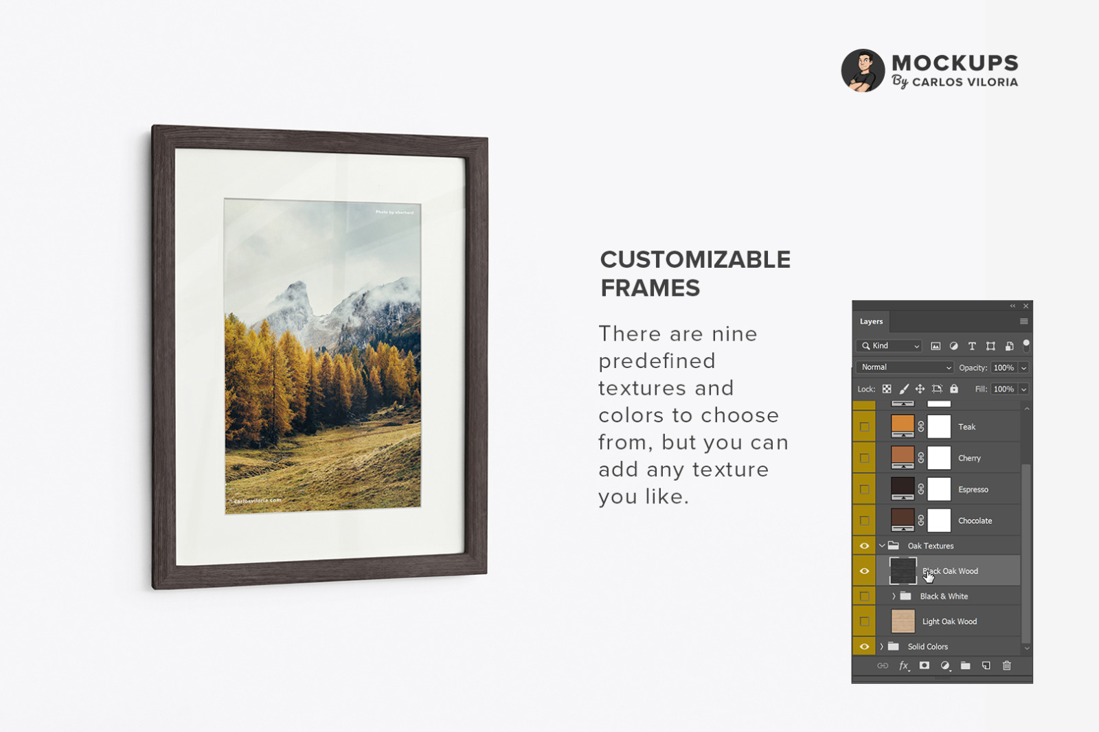Portrait Frame Mockup - 30x40 cm Portrait Frame Mockup - 30x40 cm