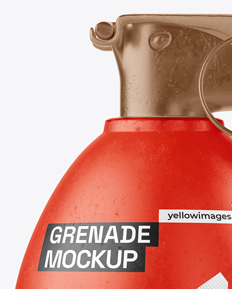 Grenade Mockup Grenade Mockup