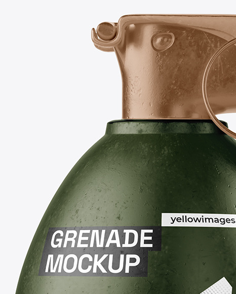 Grenade Mockup Grenade Mockup