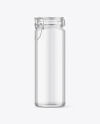 Clear Glass Jar with Clamp Lid Mockup