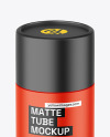 Matte Paper Tube Mockup