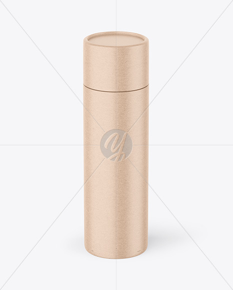 Kraft Paper Tube Mockup