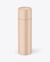 Kraft Paper Tube Mockup