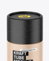 Kraft Paper Tube Mockup