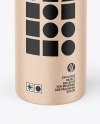 Kraft Paper Tube Mockup