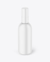 Matte Spray Bottle Mockup