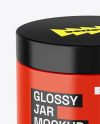 Glossy Jar Mockup