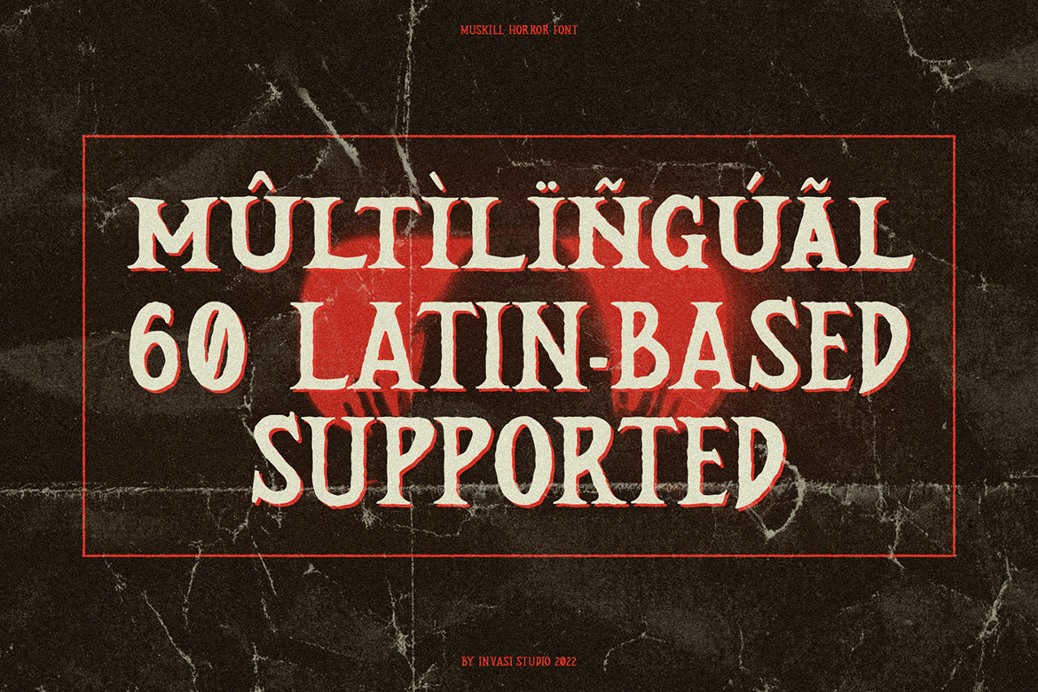 Mustkill - Vintage Horror Font Mustkill - Vintage Horror Font